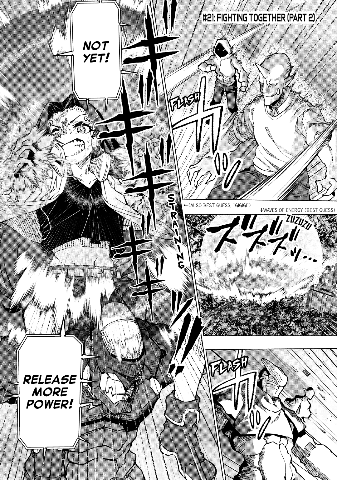 Iseikai Tensei Chapter 21.2 page 1 - Chapter 21.2: Fighting Together (Part 2)