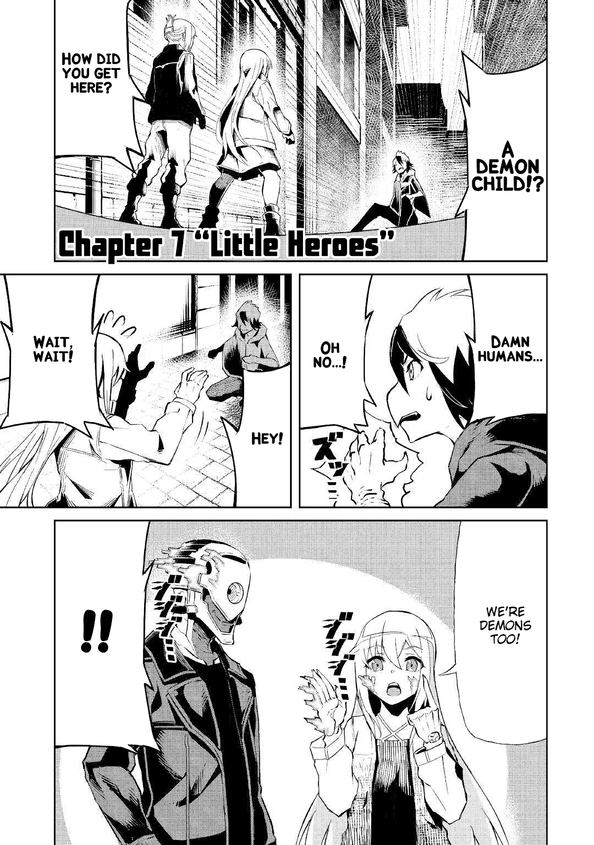 Iseikai Tensei Chapter 7 page 1 - Chapter 7: Little Heroes