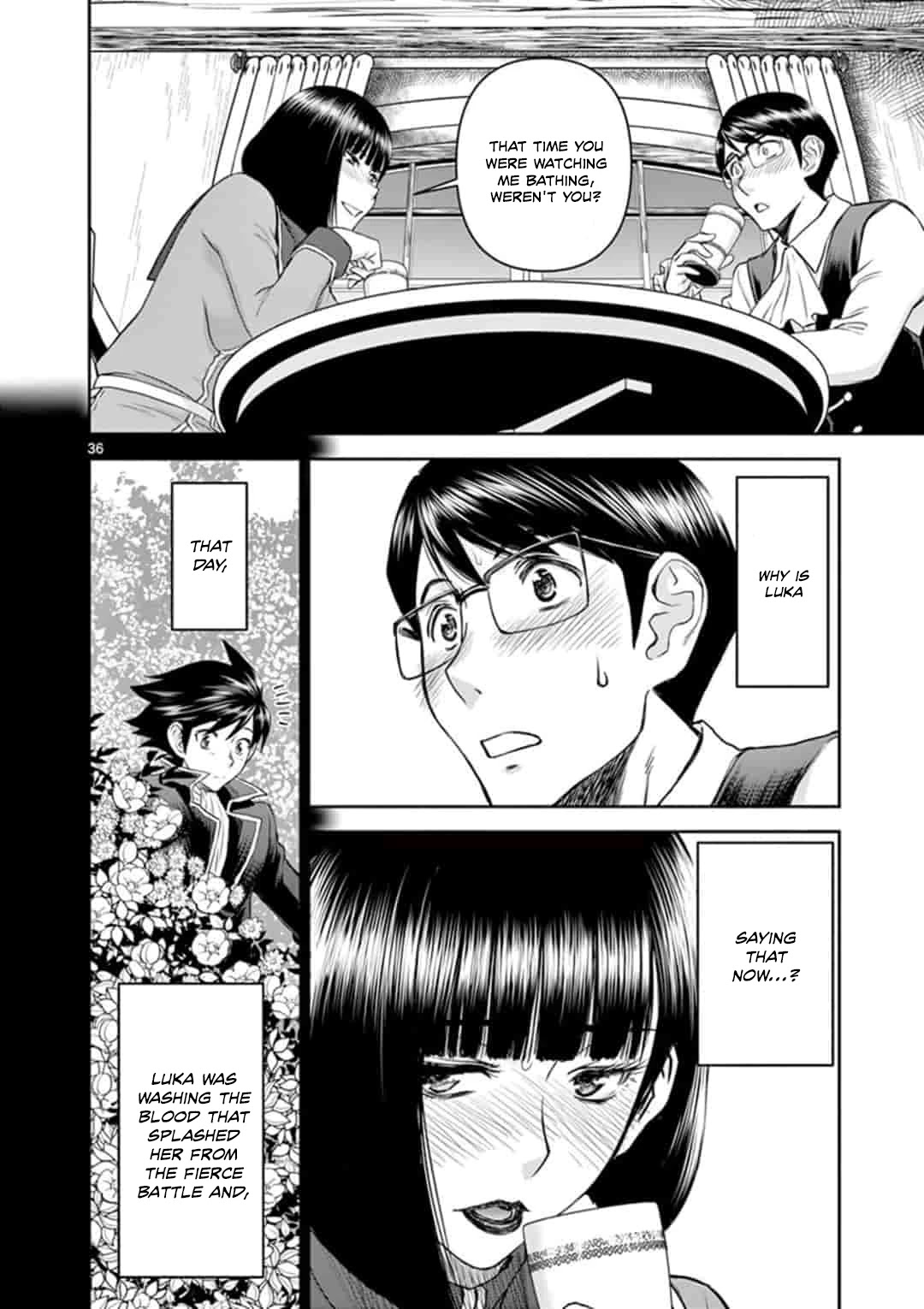 Isekai Affair ~Ten Years After The Demon King's Subjugation, The Married Former Hero And The Female Warrior Who Lost Her Husband ~ Chapter 1 page 36 - Chapter 1: 10 years after the reincarnation of the matchless hero