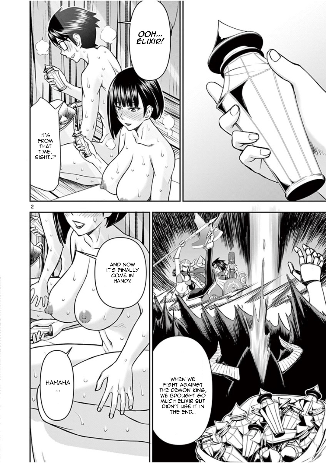 Isekai Affair ~Ten Years After The Demon King's Subjugation, The Married Former Hero And The Female Warrior Who Lost Her Husband ~ Chapter 10 page 2 - Chapter 10: The New King