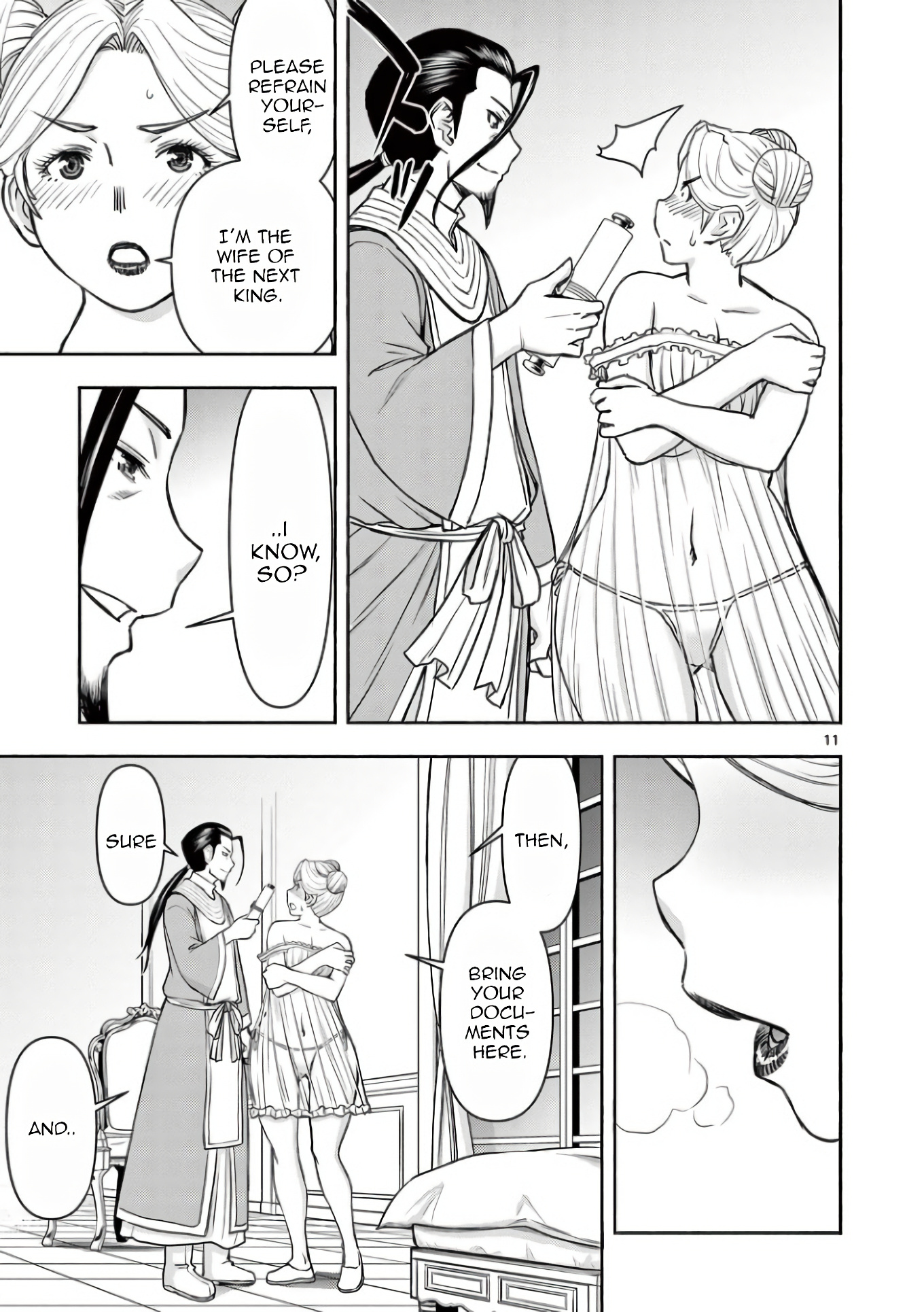 Isekai Affair ~Ten Years After The Demon King's Subjugation, The Married Former Hero And The Female Warrior Who Lost Her Husband ~ Chapter 16 page 11 - Chapter 16: The True Feelings
