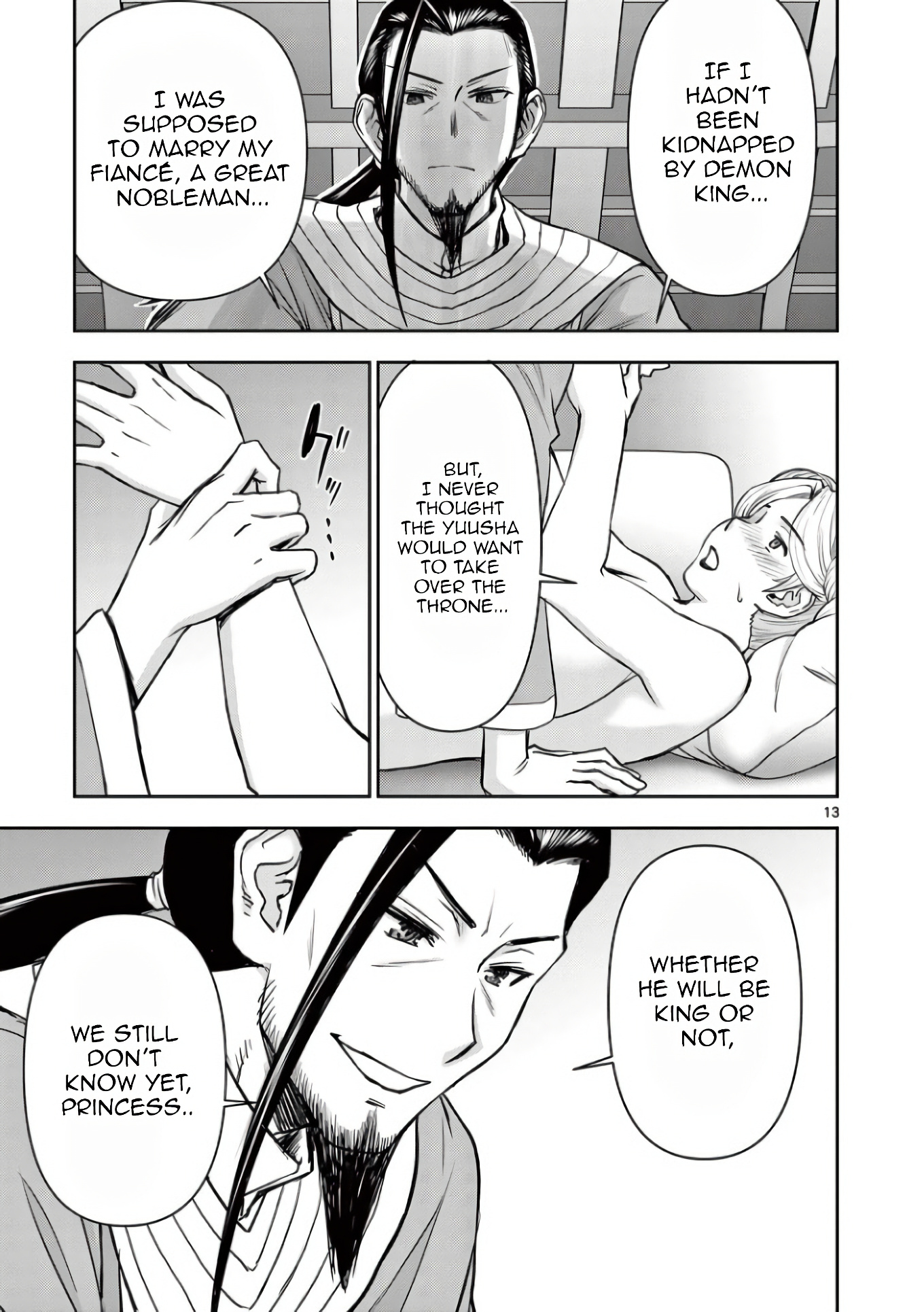 Isekai Affair ~Ten Years After The Demon King's Subjugation, The Married Former Hero And The Female Warrior Who Lost Her Husband ~ Chapter 16 page 13 - Chapter 16: The True Feelings
