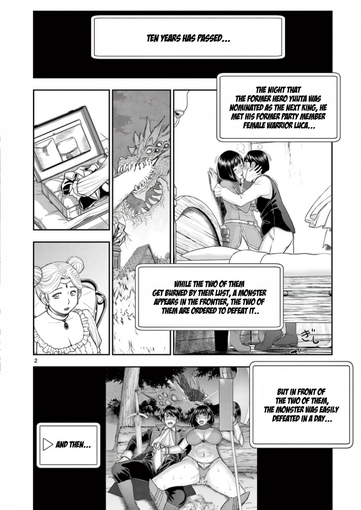 Isekai Affair ~Ten Years After The Demon King's Subjugation, The Married Former Hero And The Female Warrior Who Lost Her Husband ~ Chapter 17 page 2 - Chapter 17: Female Warrior Luca Job change
