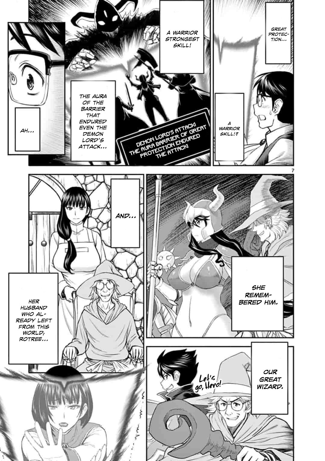 Isekai Affair ~Ten Years After The Demon King's Subjugation, The Married Former Hero And The Female Warrior Who Lost Her Husband ~ Chapter 2 page 8 - Chapter 2: Luka's Great Protection [uncensored]