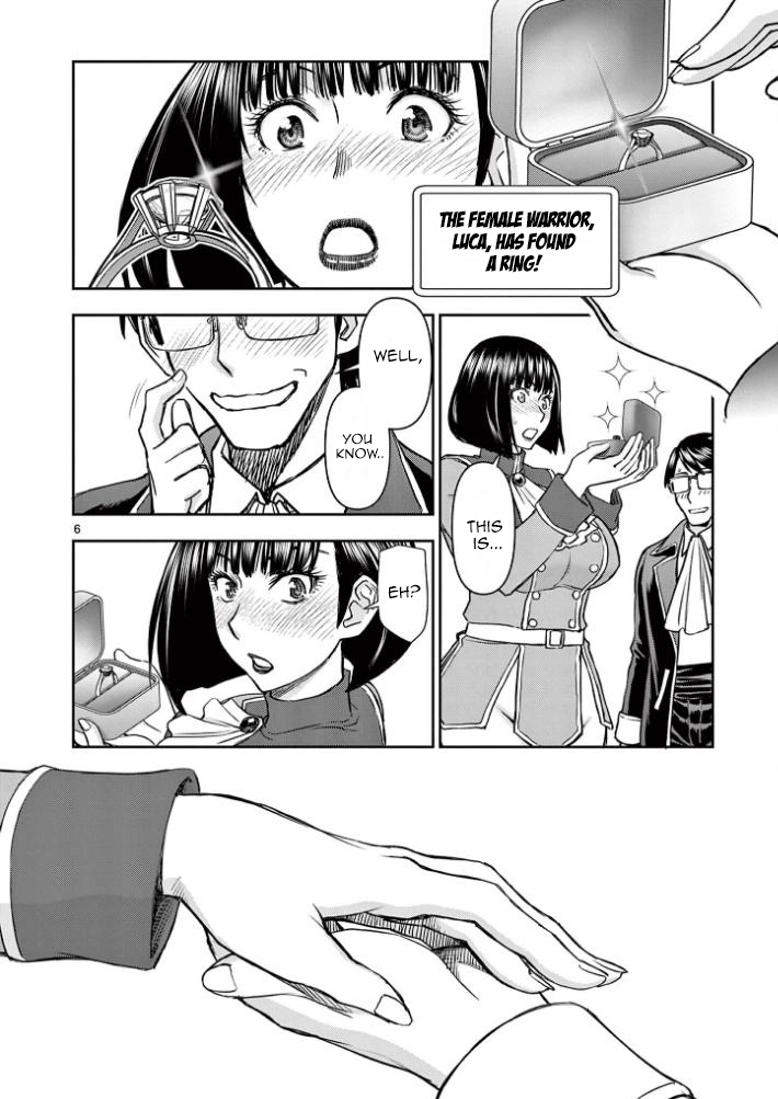 Isekai Affair ~Ten Years After The Demon King's Subjugation, The Married Former Hero And The Female Warrior Who Lost Her Husband ~ Chapter 21 page 6 - Chapter 21: White Dress...