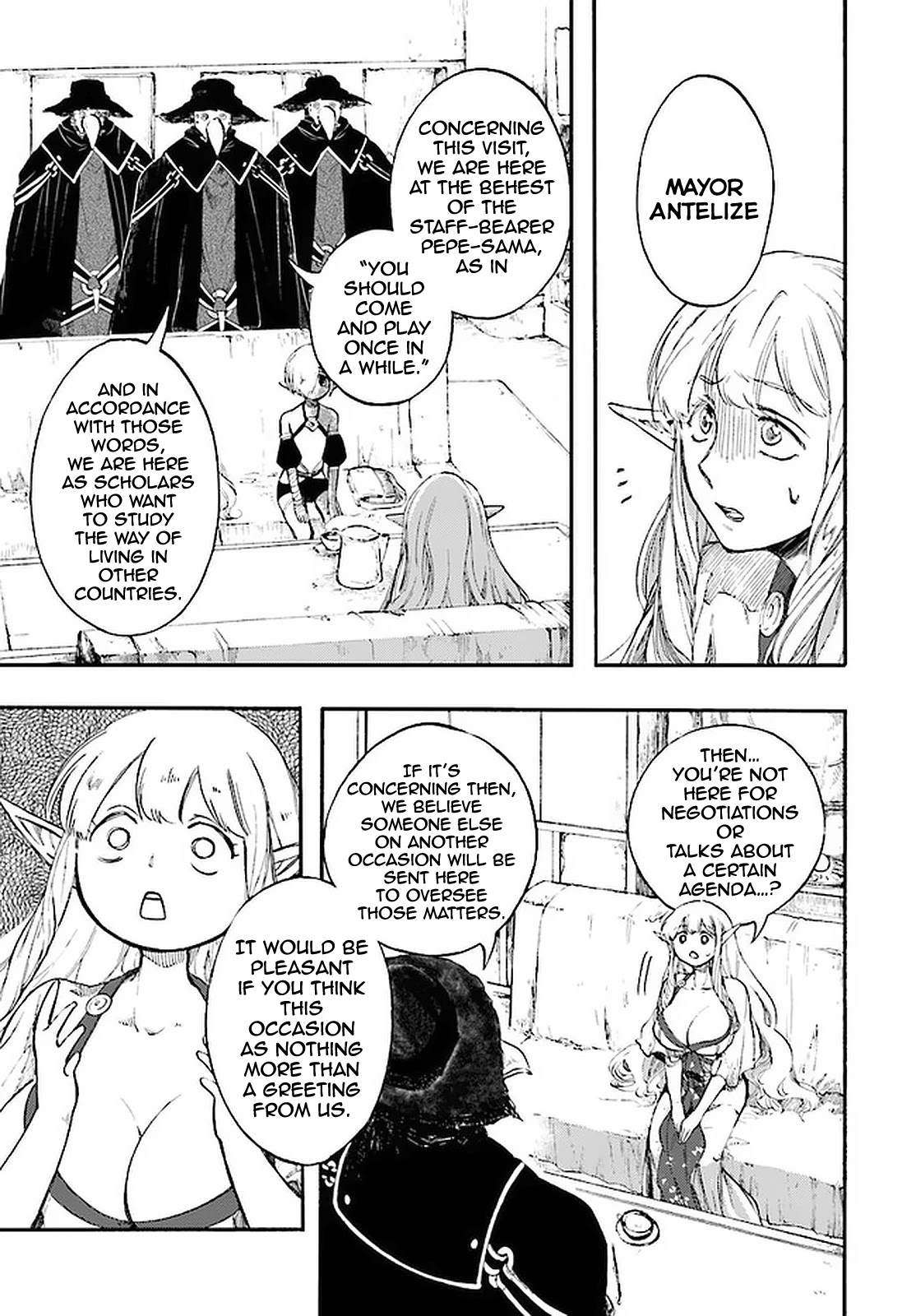 Isekai Apocalypse MYNOGHRA ~The Conquest of the World Starts With the Civilization of Ruin~ Chapter 12.1 page 12 - Chapter 12.1: The city representative