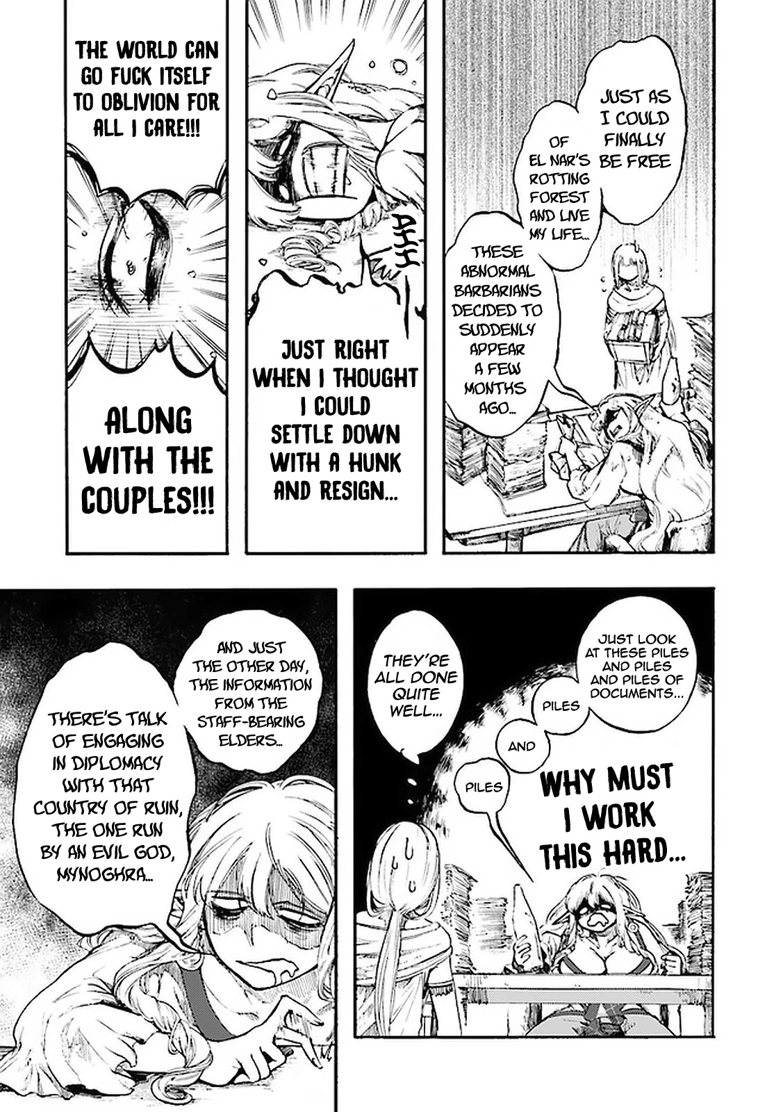 Isekai Apocalypse MYNOGHRA ~The Conquest of the World Starts With the Civilization of Ruin~ Chapter 12.1 page 6 - Chapter 12.1: The city representative