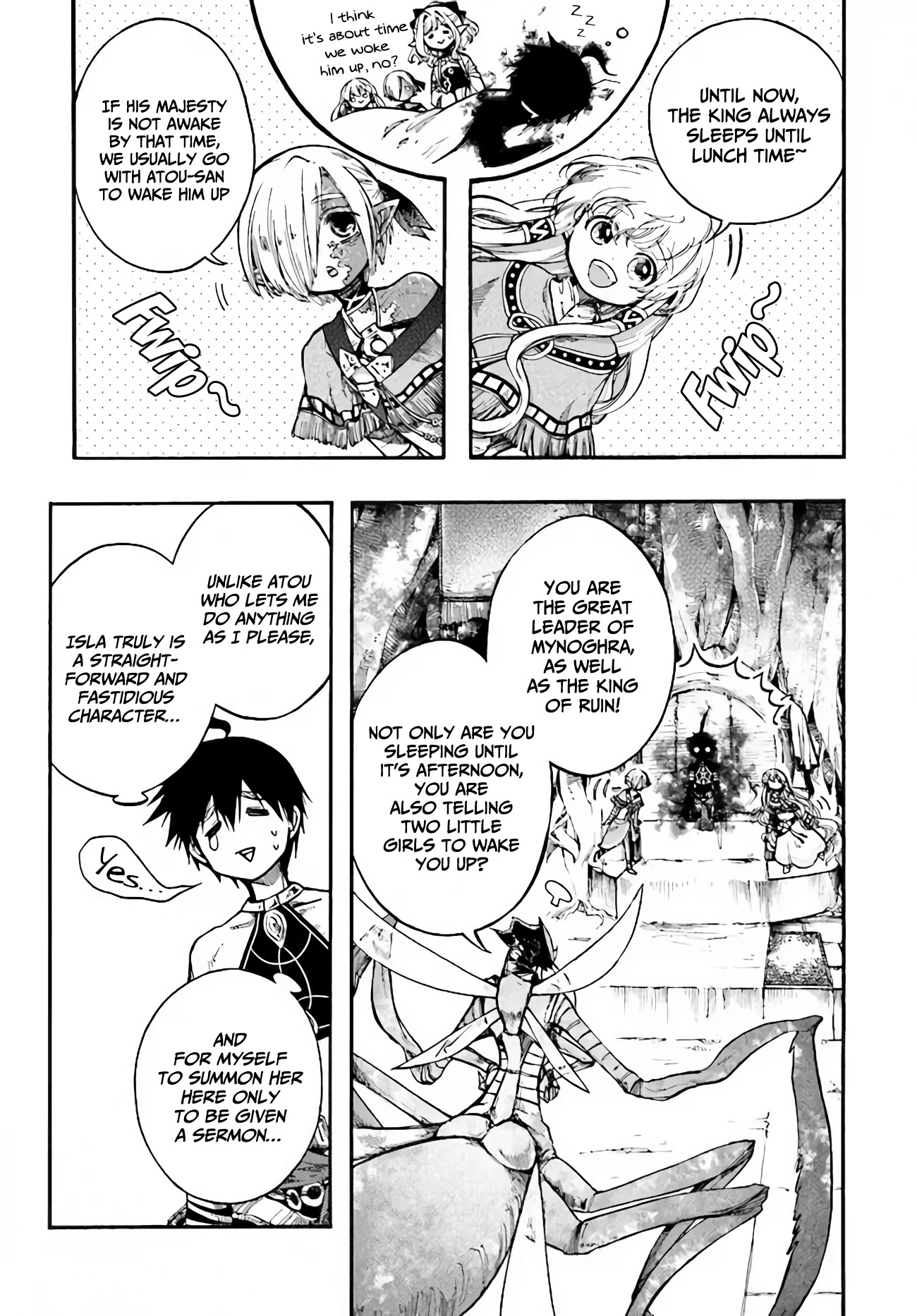 Isekai Apocalypse MYNOGHRA ~The Conquest of the World Starts With the Civilization of Ruin~ Chapter 14.1 page 4 - Chapter 14.1: Motherland