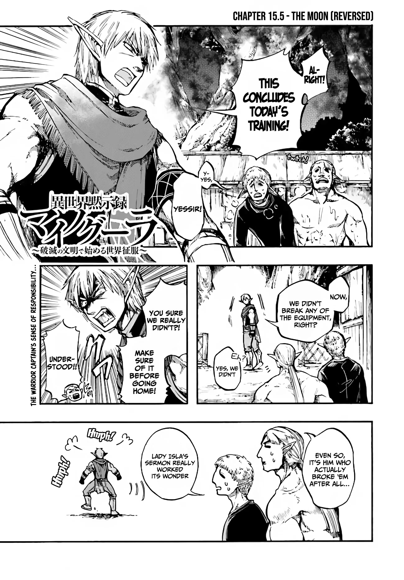 Isekai Apocalypse MYNOGHRA ~The Conquest of the World Starts With the Civilization of Ruin~ Chapter 15.6 page 2 - Chapter 15.6: The Moon (Reversed)