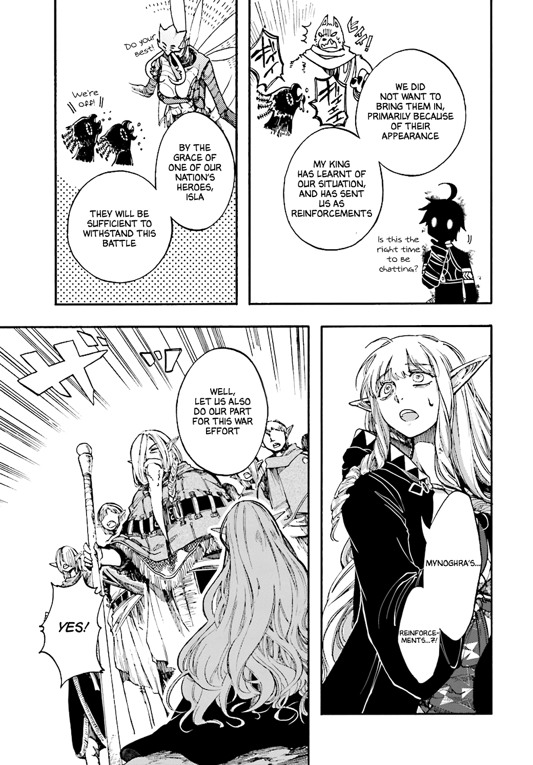 Isekai Apocalypse MYNOGHRA ~The Conquest of the World Starts With the Civilization of Ruin~ Chapter 16 page 19 - Chapter 16: Invasion
