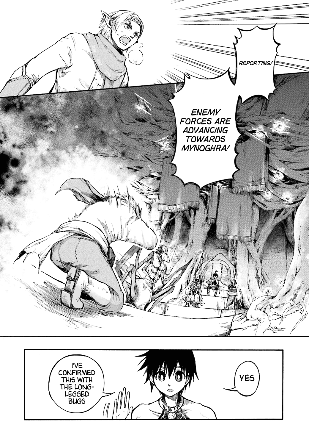 Isekai Apocalypse MYNOGHRA ~The Conquest of the World Starts With the Civilization of Ruin~ Chapter 18 page 2 - Chapter 18: Strange Movements