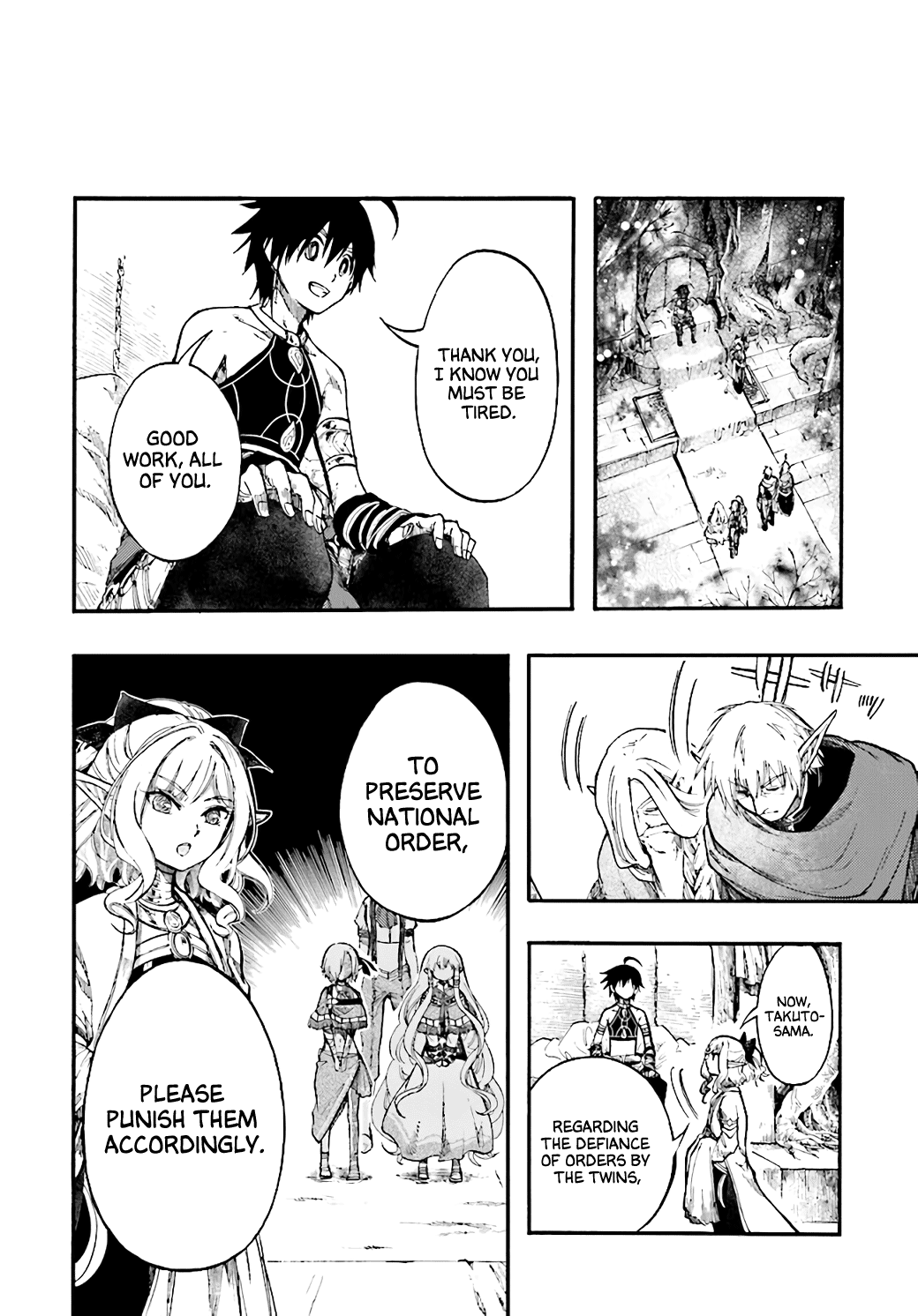 Isekai Apocalypse MYNOGHRA ~The Conquest of the World Starts With the Civilization of Ruin~ Chapter 24 page 28 - Chapter 24: So Begins the Game of Gods