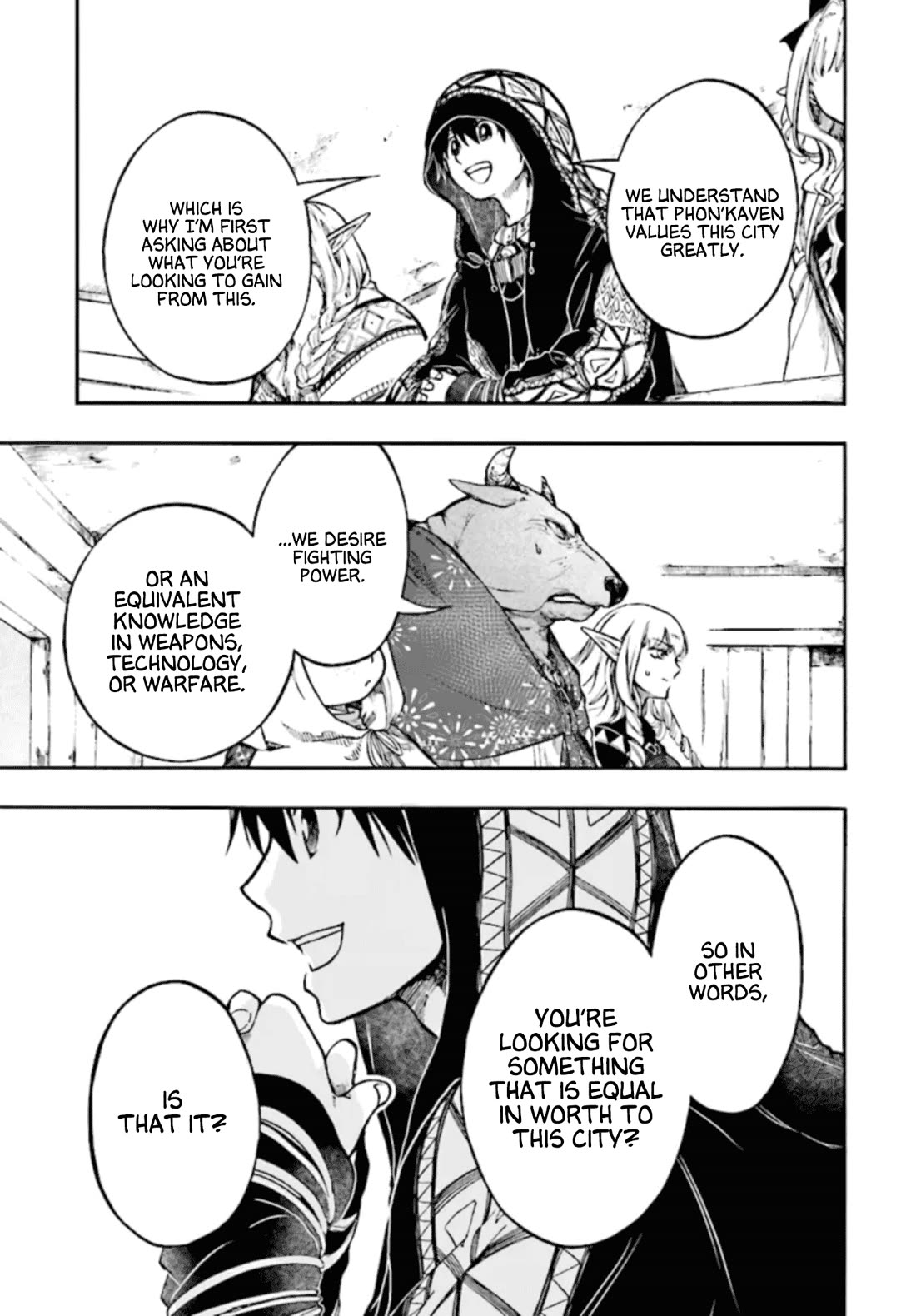 Isekai Apocalypse MYNOGHRA ~The Conquest of the World Starts With the Civilization of Ruin~ Chapter 26 page 27 - Chapter 26: Conference of Two Nations