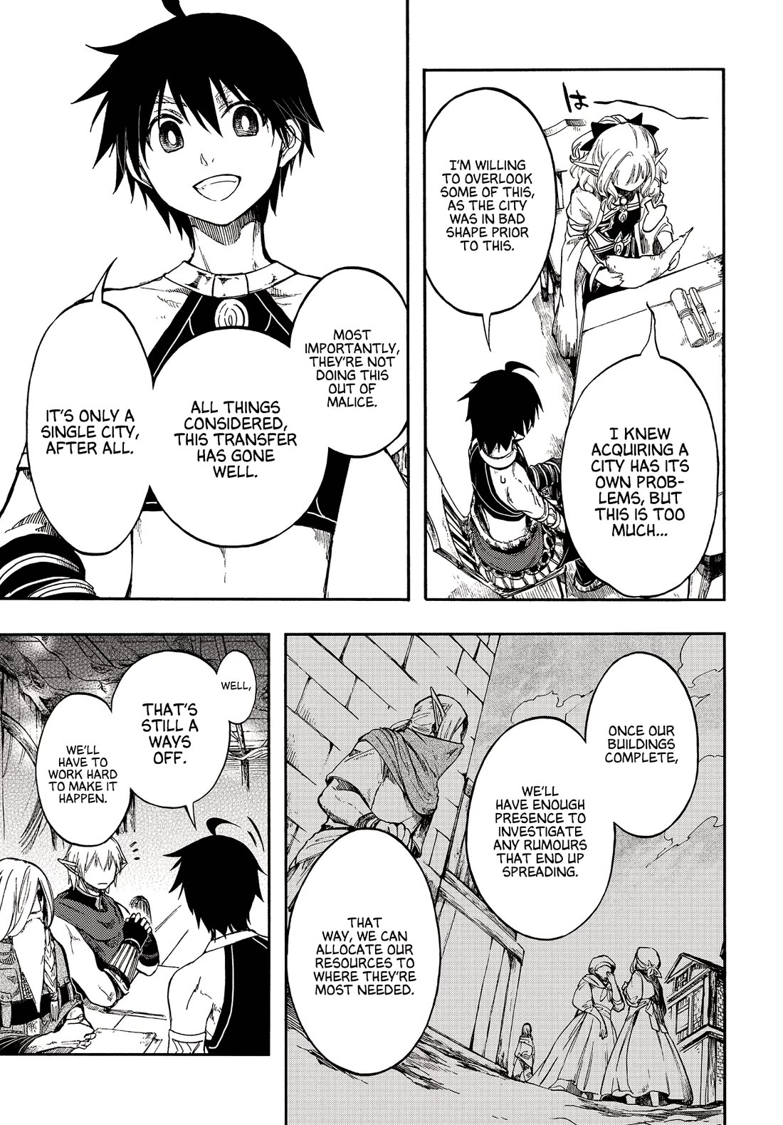 Isekai Apocalypse MYNOGHRA ~The Conquest of the World Starts With the Civilization of Ruin~ Chapter 27 page 19 - Chapter 27: Reconstruction
