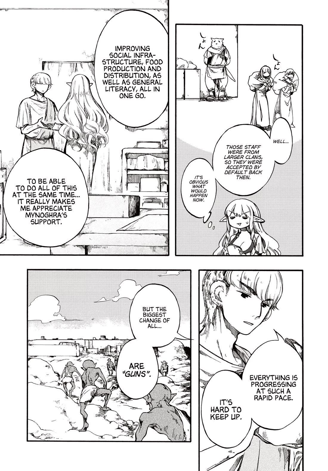 Isekai Apocalypse MYNOGHRA ~The Conquest of the World Starts With the Civilization of Ruin~ Chapter 27 page 5 - Chapter 27: Reconstruction