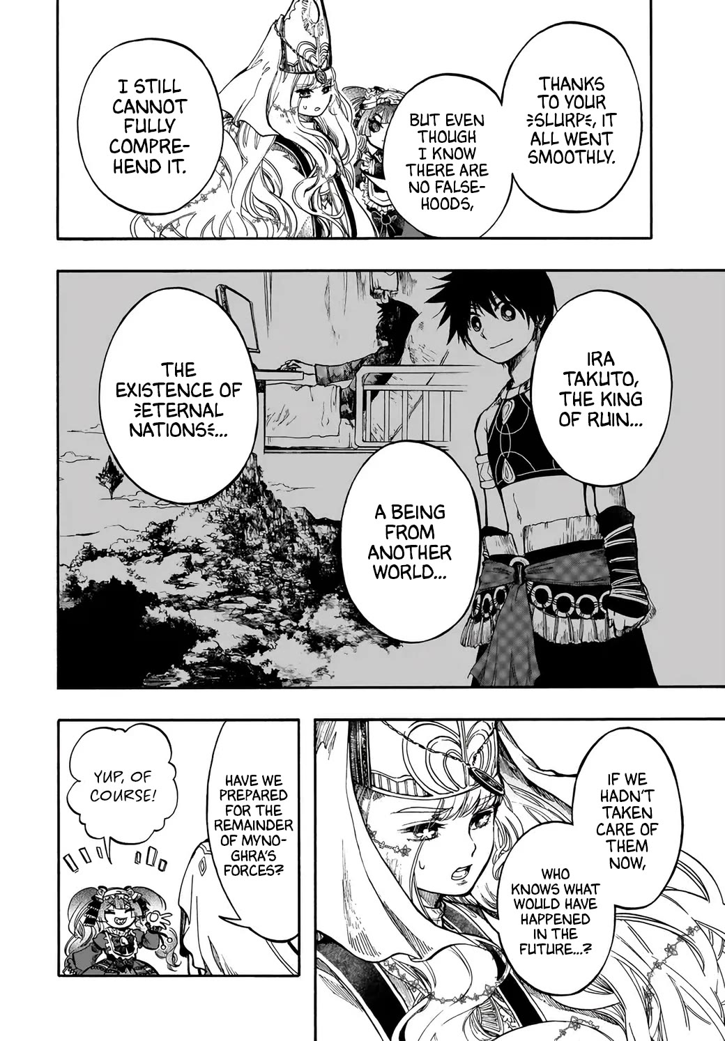 Isekai Apocalypse MYNOGHRA ~The Conquest of the World Starts With the Civilization of Ruin~ Chapter 30 page 18 - Chapter 30: The King of Ruin