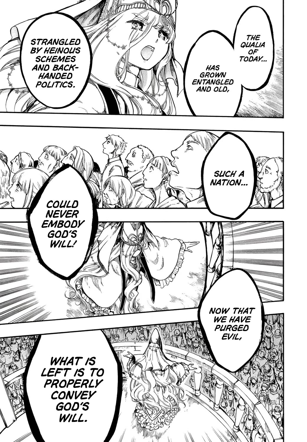 Isekai Apocalypse MYNOGHRA ~The Conquest of the World Starts With the Civilization of Ruin~ Chapter 30 page 23 - Chapter 30: The King of Ruin