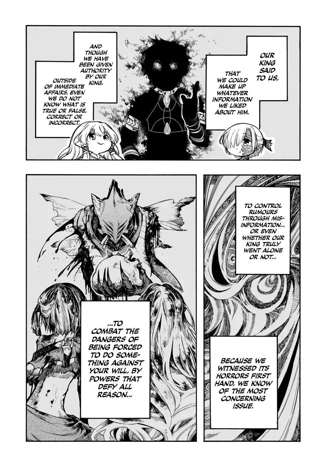 Isekai Apocalypse MYNOGHRA ~The Conquest of the World Starts With the Civilization of Ruin~ Chapter 32 page 15 - Chapter 32: Truths and Falsehoods