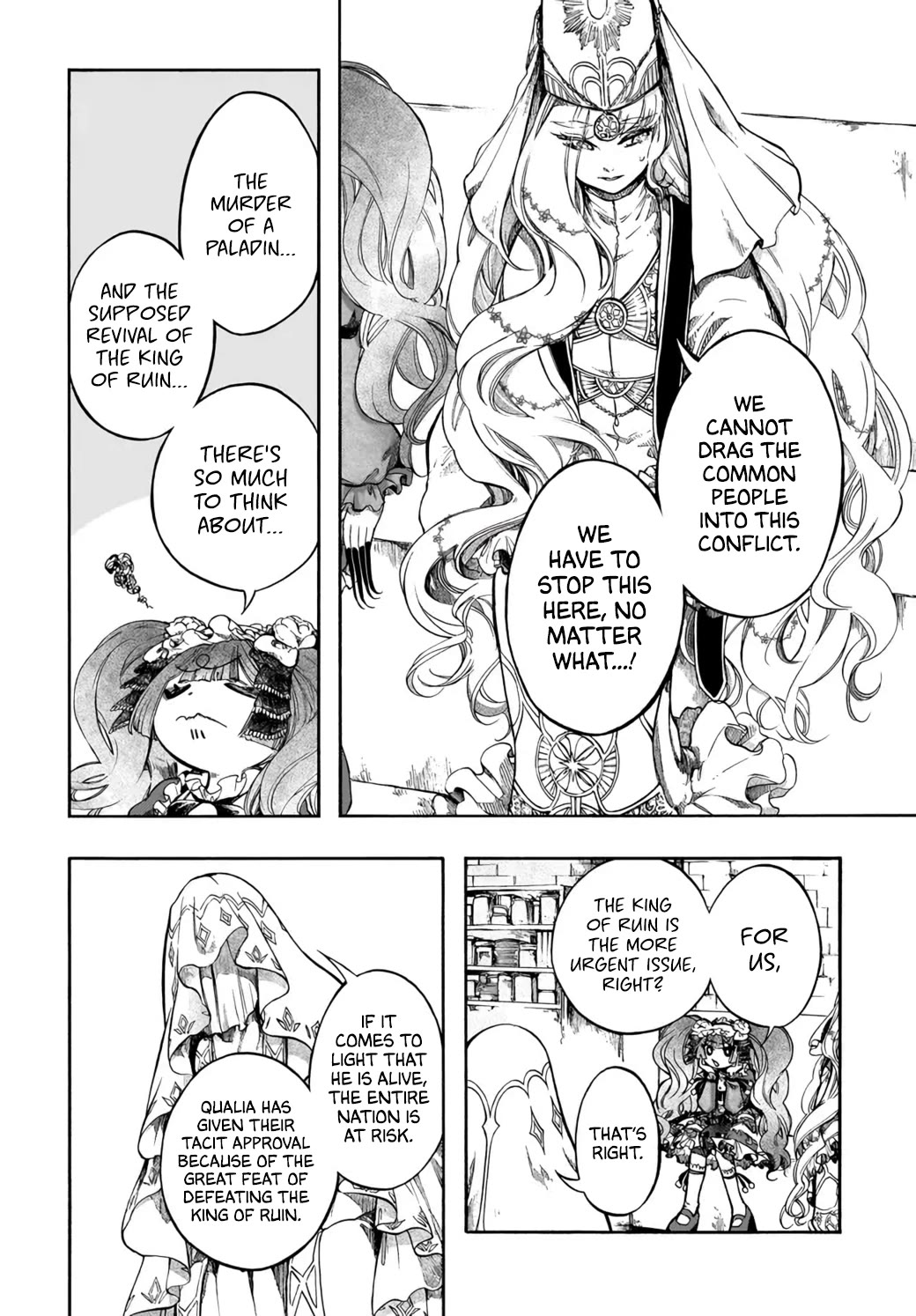 Isekai Apocalypse MYNOGHRA ~The Conquest of the World Starts With the Civilization of Ruin~ Chapter 32 page 24 - Chapter 32: Truths and Falsehoods