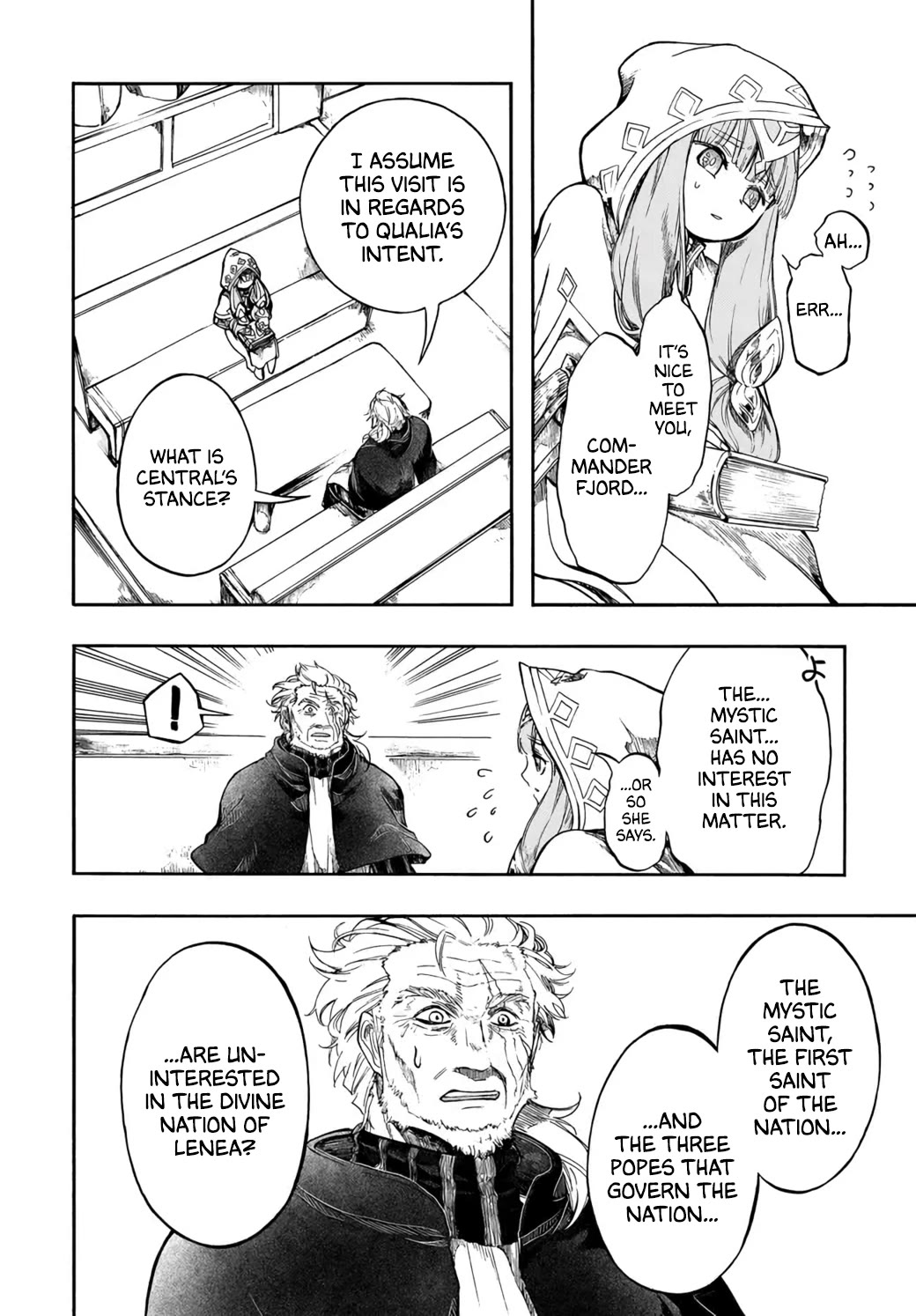 Isekai Apocalypse MYNOGHRA ~The Conquest of the World Starts With the Civilization of Ruin~ Chapter 33 page 34 - Chapter 33: Her Realization