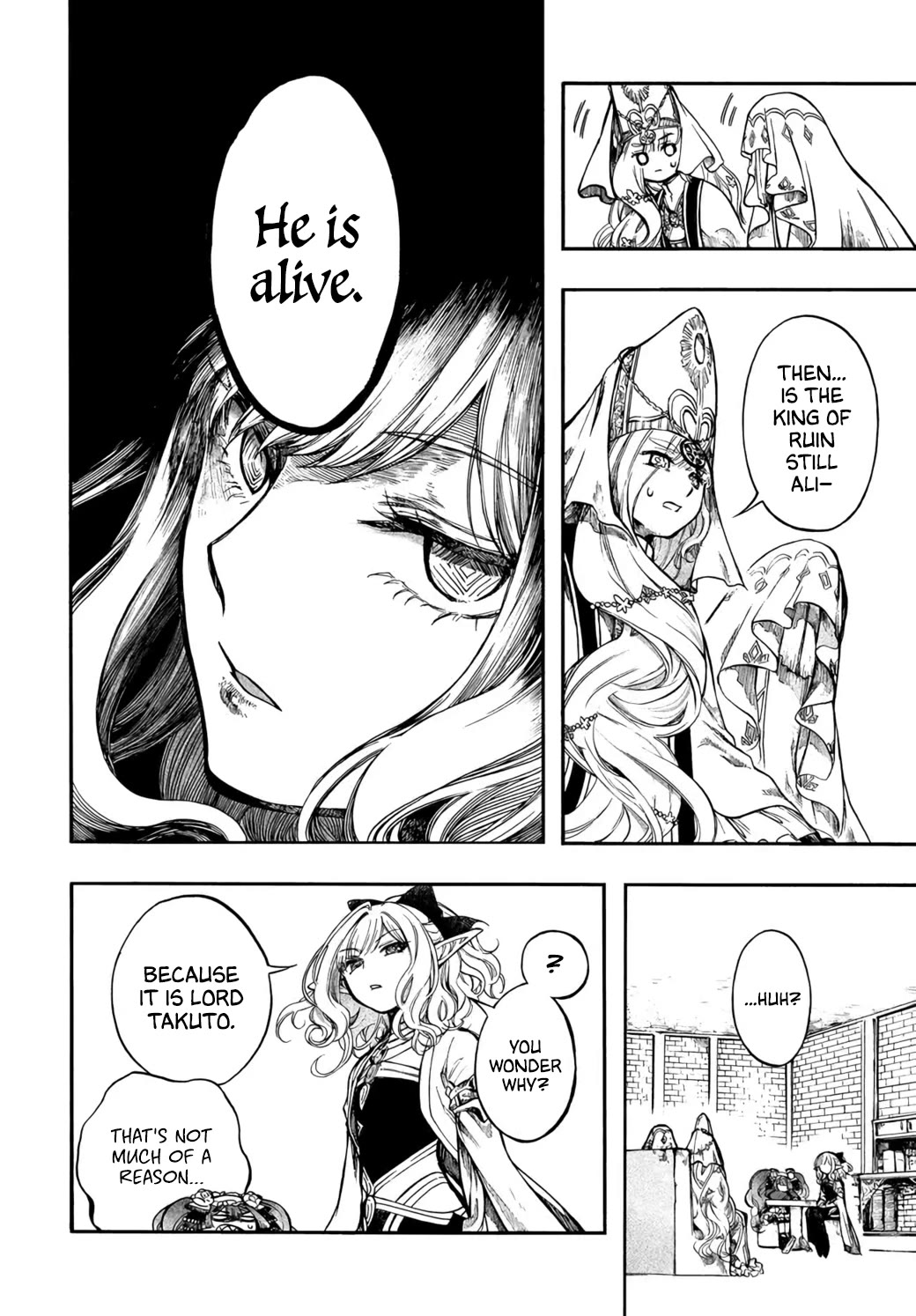Isekai Apocalypse MYNOGHRA ~The Conquest of the World Starts With the Civilization of Ruin~ Chapter 33 page 6 - Chapter 33: Her Realization