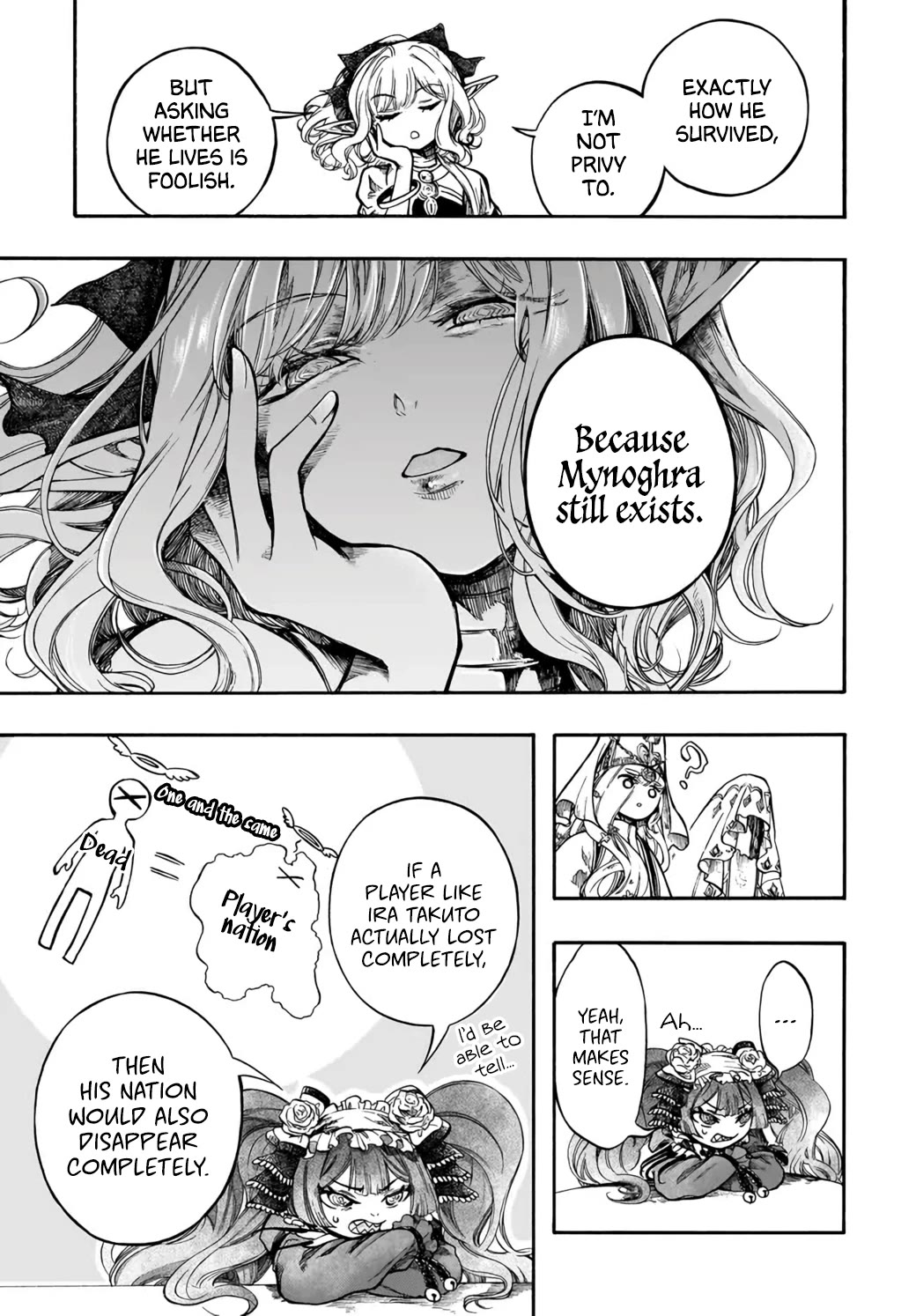 Isekai Apocalypse MYNOGHRA ~The Conquest of the World Starts With the Civilization of Ruin~ Chapter 33 page 7 - Chapter 33: Her Realization