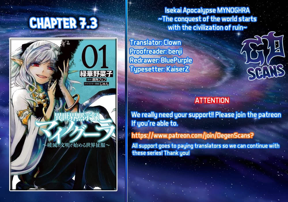 Isekai Apocalypse MYNOGHRA ~The Conquest of the World Starts With the Civilization of Ruin~ Chapter 7.3 page 11 - Chapter 7.3