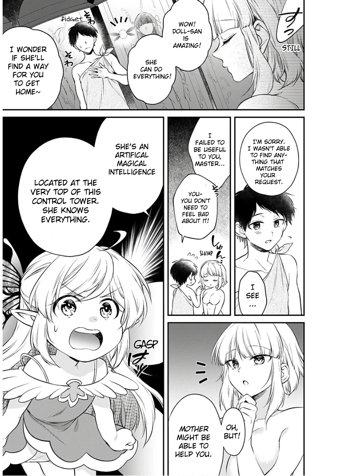 Isekai Cheat Kaitakuki Chapter 11 page 15 - Chapter 11: Doll-san Wakes Up-Nano!