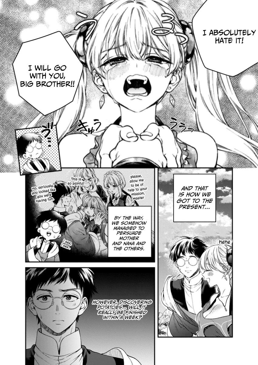 Isekai Cheat Kaitakuki Chapter 28.1 page 5 - Chapter 28.1: Potatoes and Legends (Part 1)