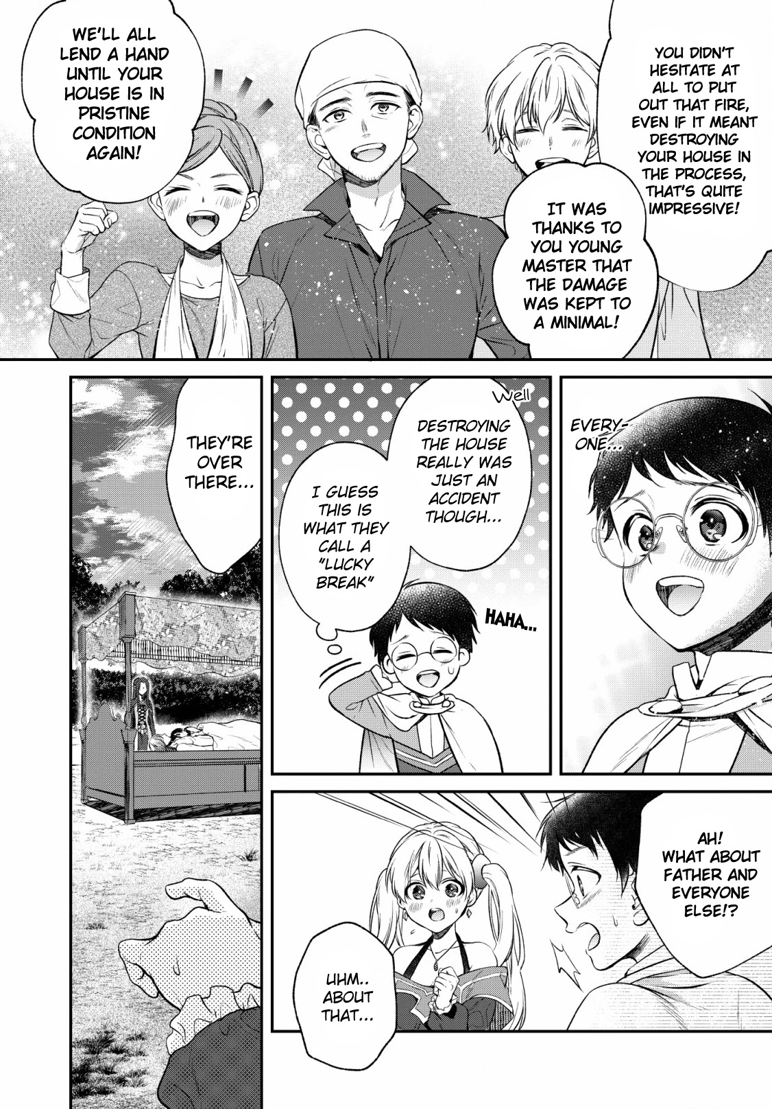 Isekai Cheat Kaitakuki Chapter 6 page 15 - Chapter 6: The Truth Within The Flames