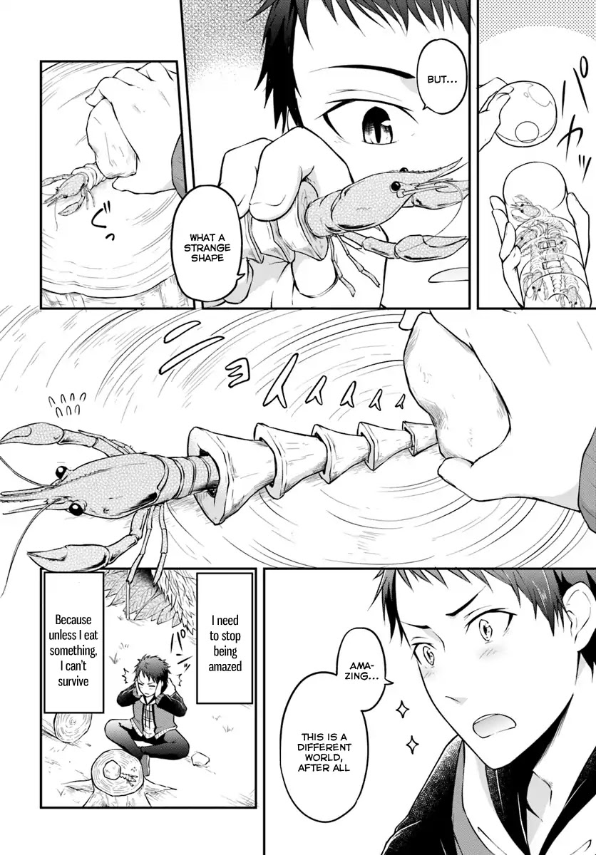Isekai Cheat Survival Meshi Chapter 1 page 14 - Chapter 1: The Unknown Forest