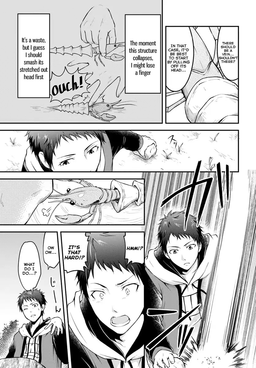 Isekai Cheat Survival Meshi Chapter 1 page 15 - Chapter 1: The Unknown Forest