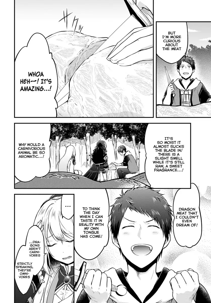 Isekai Cheat Survival Meshi Chapter 14 page 2 - Chapter 14: Dragon Meat
