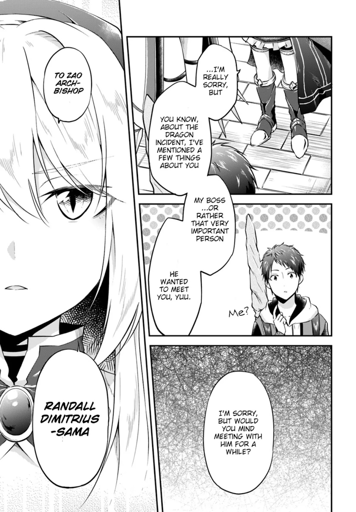 Isekai Cheat Survival Meshi Chapter 18 page 9 - Chapter 18: The Young Archbishop