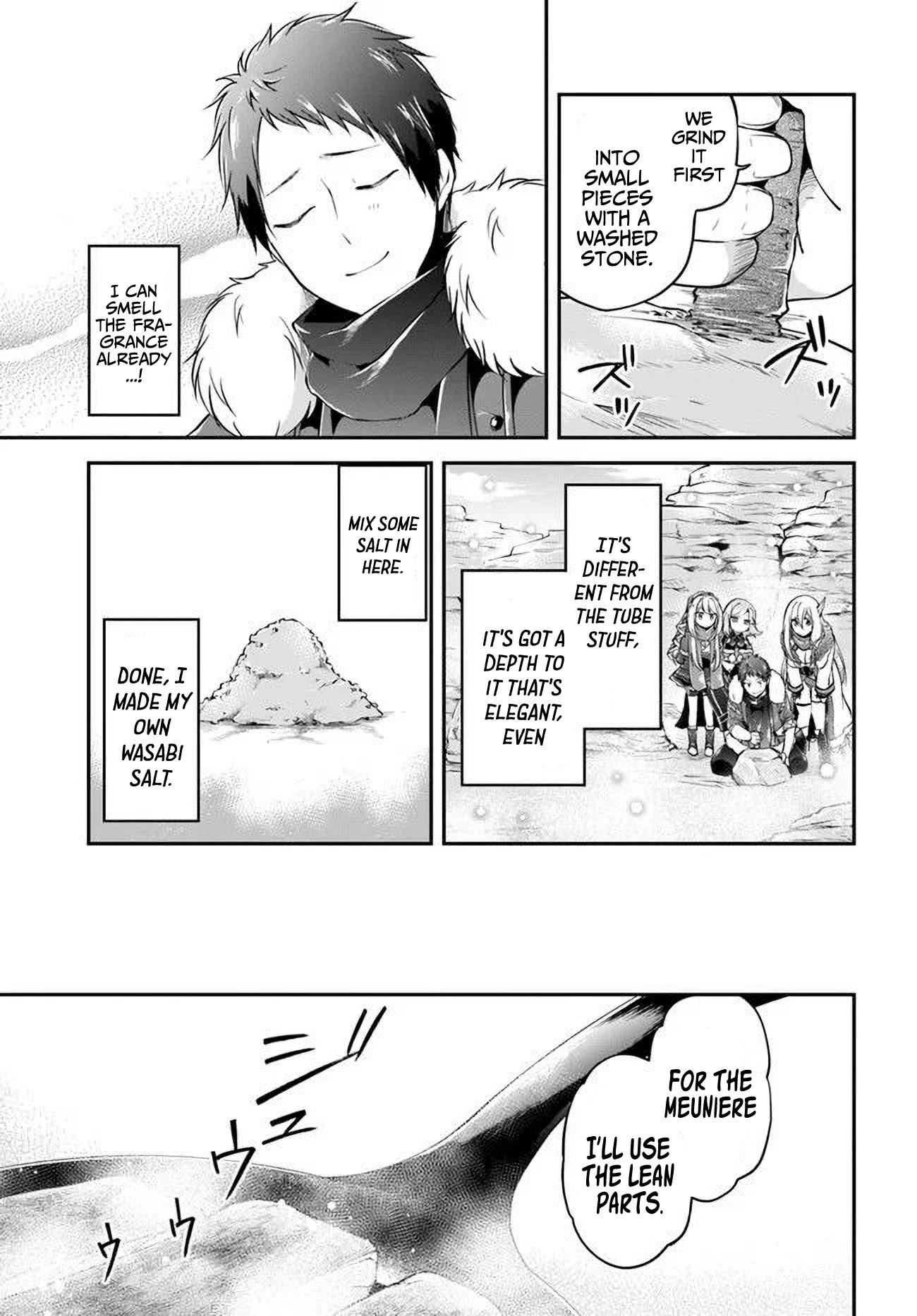 Isekai Cheat Survival Meshi Chapter 25 page 11 - Chapter 25: Otherworldly wasabi and raw fish