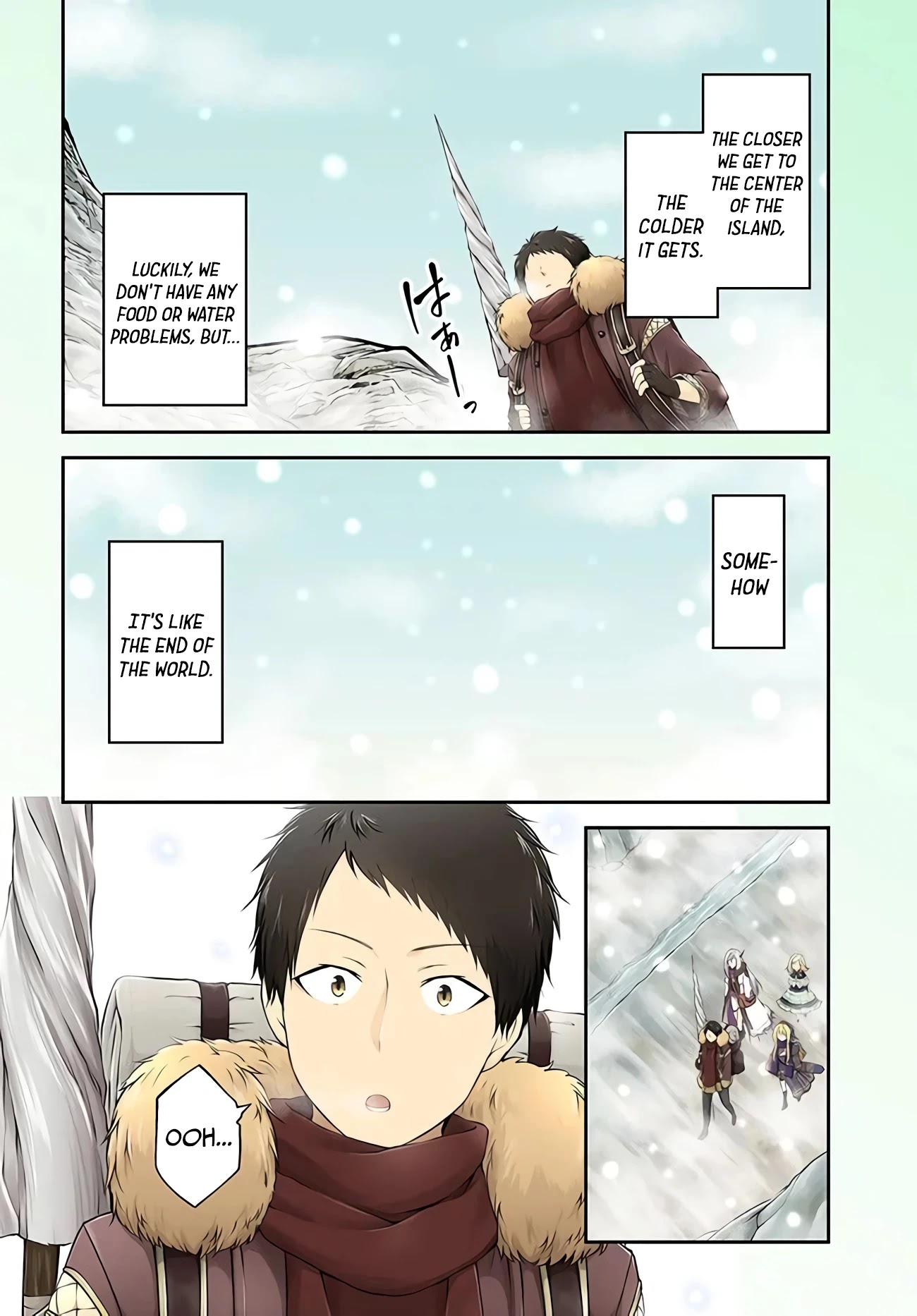 Isekai Cheat Survival Meshi Chapter 26 page 3 - Chapter 26: The White Desert