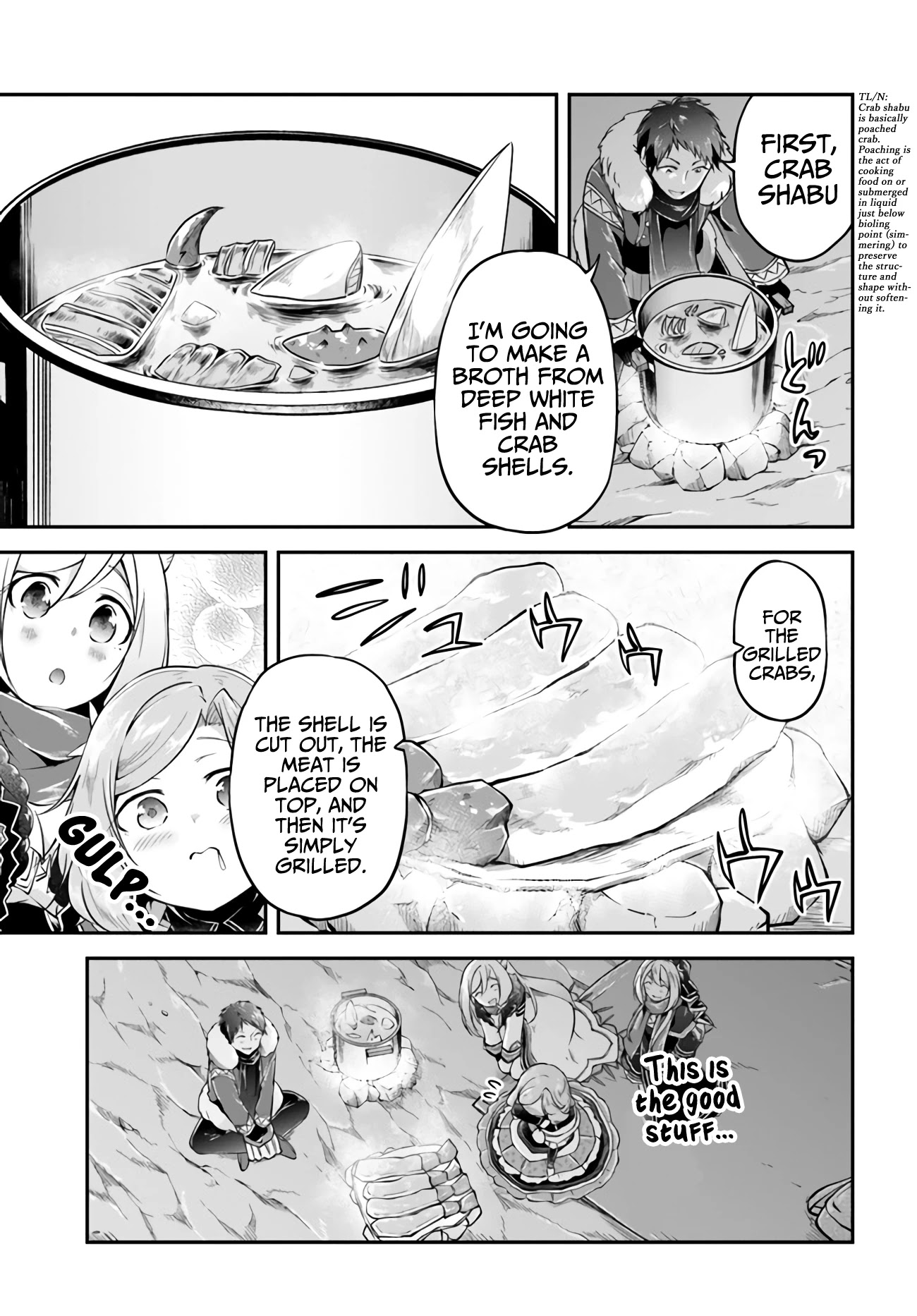 Isekai Cheat Survival Meshi Chapter 29 page 5 - Chapter 29: Crab Zanmai