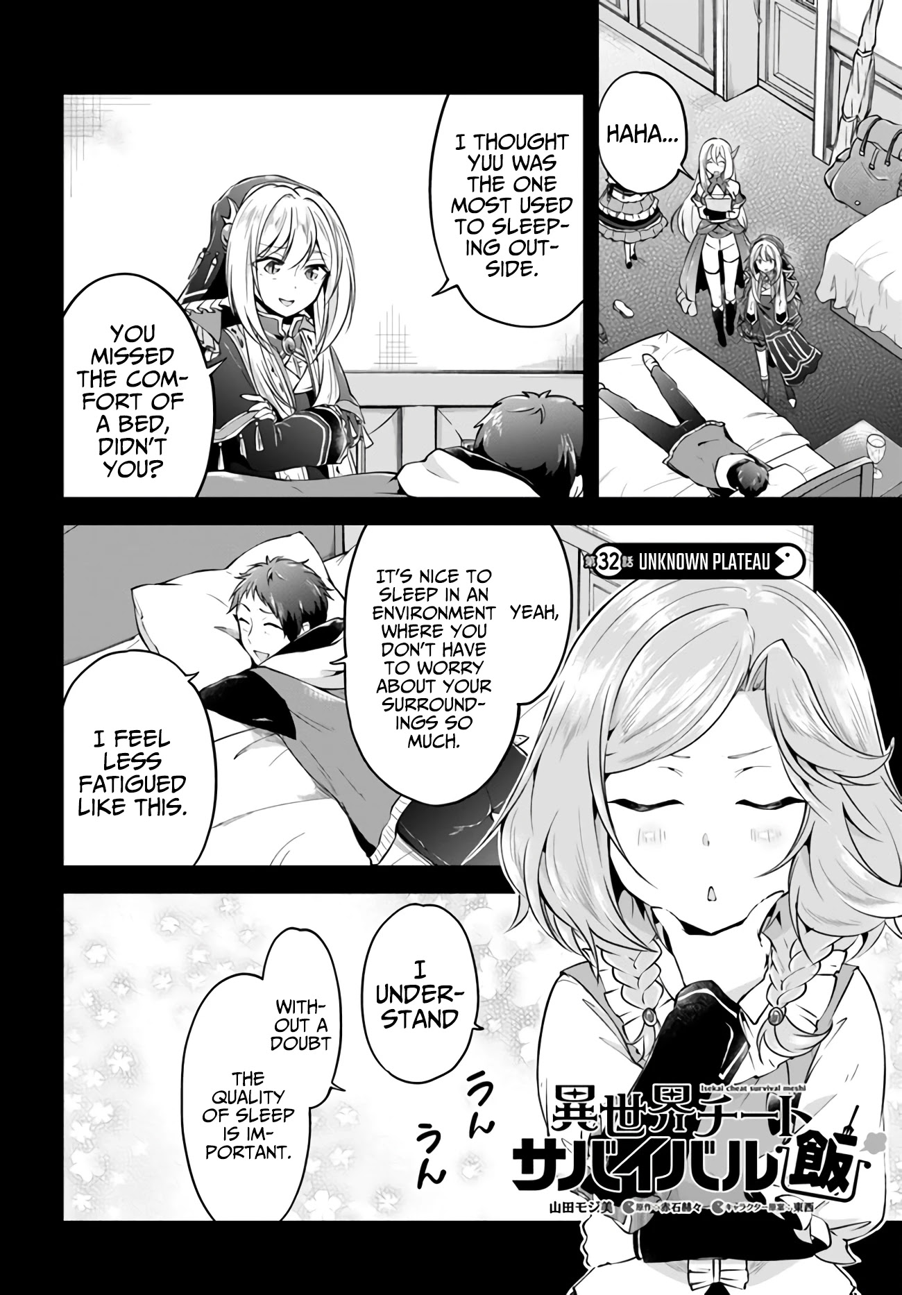 Isekai Cheat Survival Meshi Chapter 32 page 2 - Chapter 32: Unknown Plateau