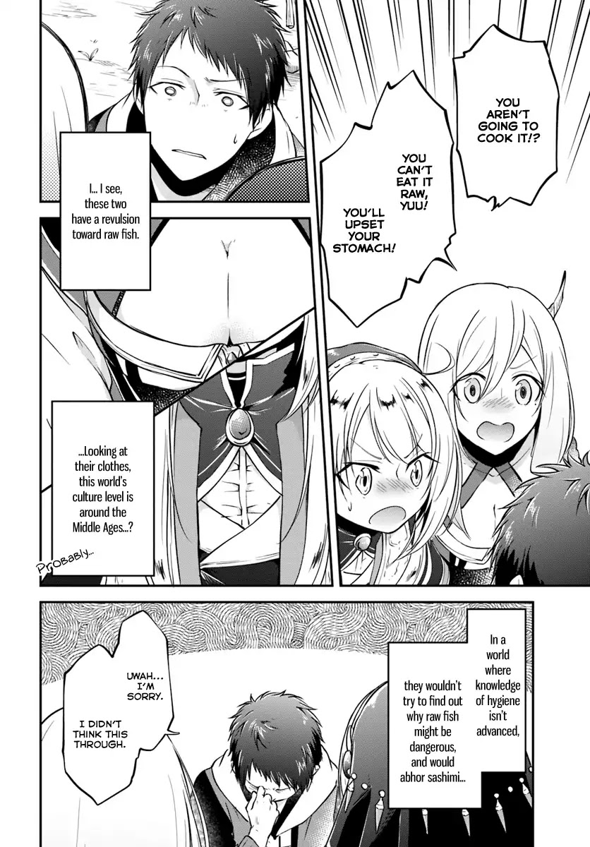 Isekai Cheat Survival Meshi Chapter 7 page 18 - Chapter 7: Raw Fish