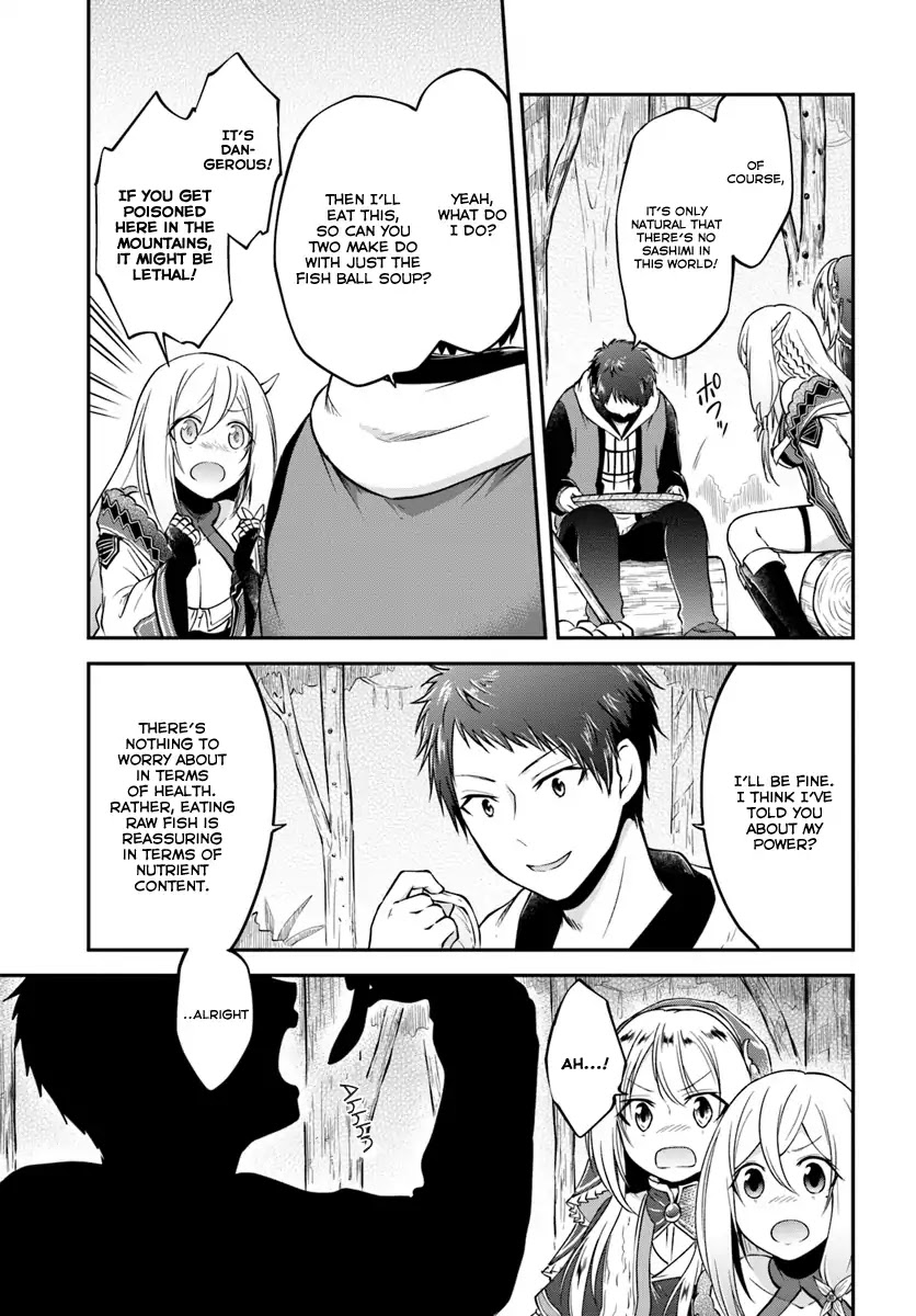 Isekai Cheat Survival Meshi Chapter 7 page 19 - Chapter 7: Raw Fish