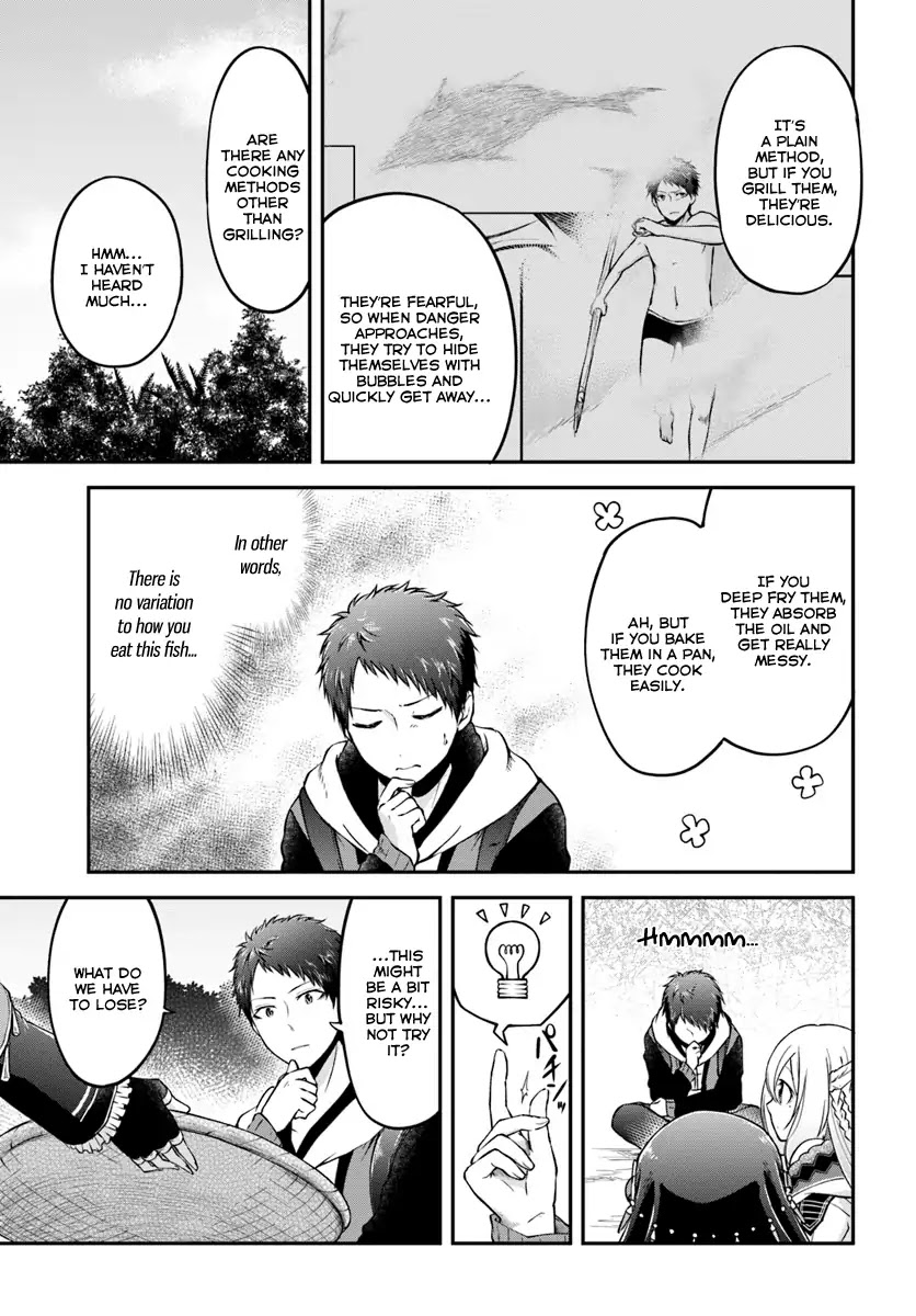 Isekai Cheat Survival Meshi Chapter 7 page 3 - Chapter 7: Raw Fish