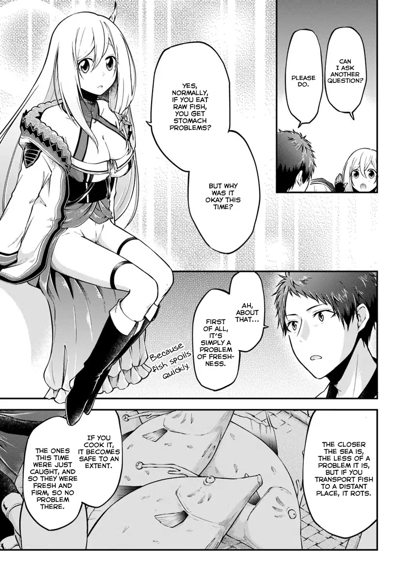 Isekai Cheat Survival Meshi Chapter 7 page 33 - Chapter 7: Raw Fish