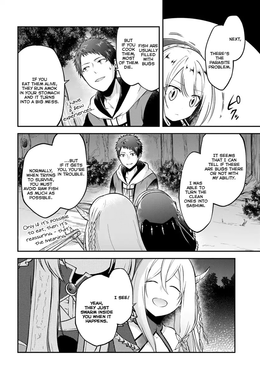 Isekai Cheat Survival Meshi Chapter 7 page 34 - Chapter 7: Raw Fish