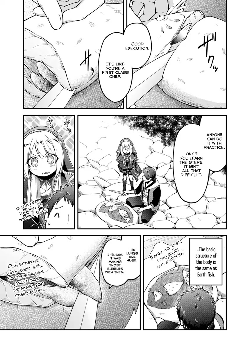 Isekai Cheat Survival Meshi Chapter 7 page 5 - Chapter 7: Raw Fish