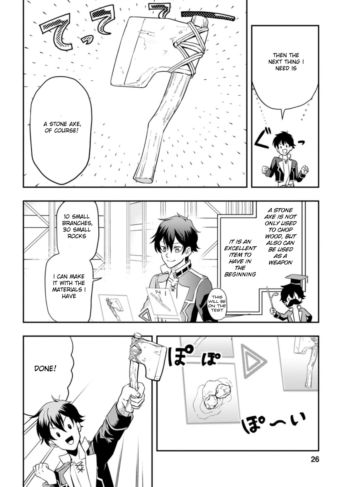 Isekai Craft Gurashi - Jiyu Kimamana Seisan Shoku No Honobono Slow Life Chapter 1 page 24 - Chapter 1