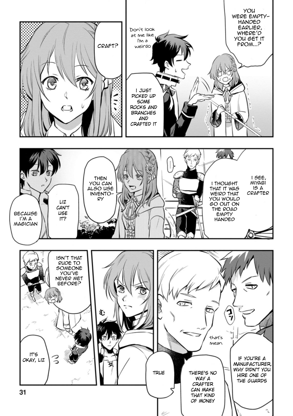 Isekai Craft Gurashi - Jiyu Kimamana Seisan Shoku No Honobono Slow Life Chapter 1 page 29 - Chapter 1