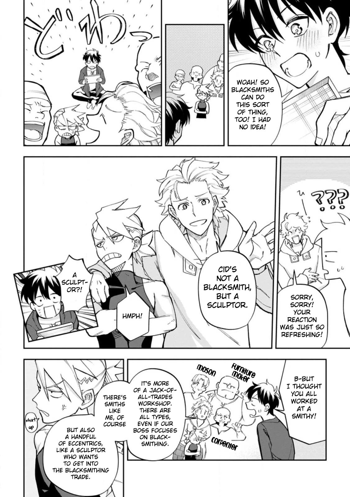 Isekai Craft Gurashi - Jiyu Kimamana Seisan Shoku No Honobono Slow Life Chapter 14 page 14 - Chapter 14