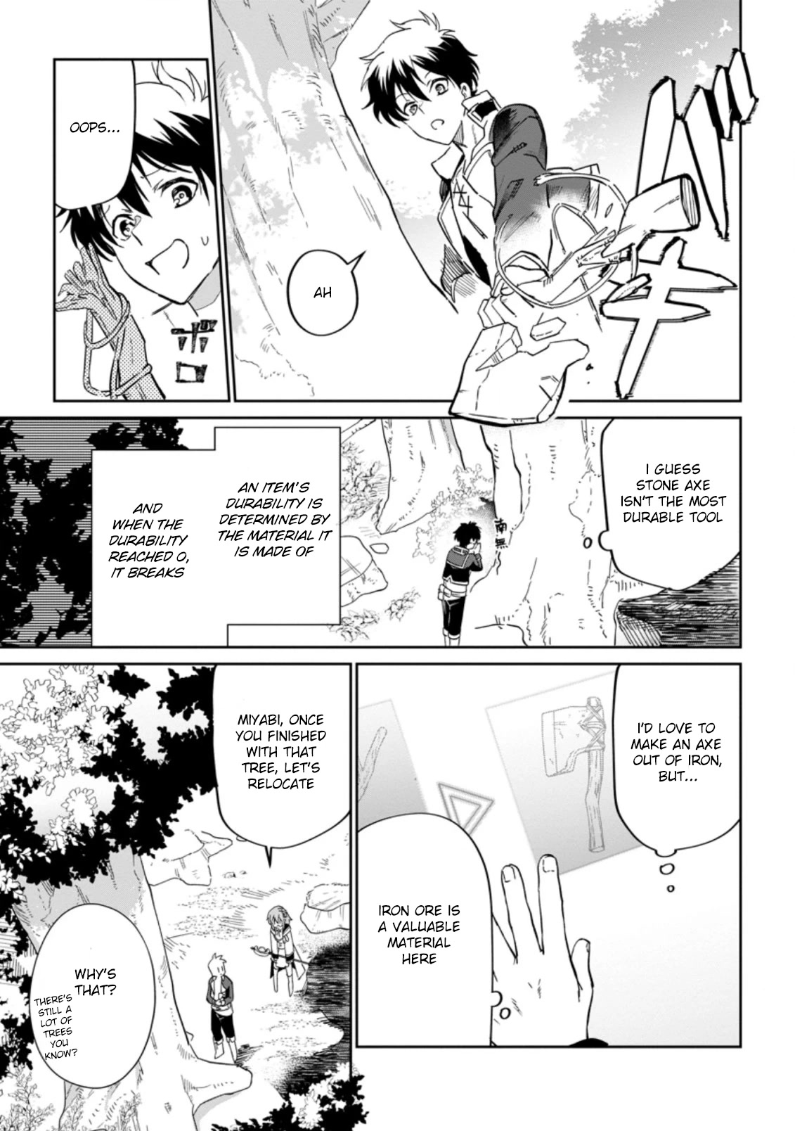 Isekai Craft Gurashi - Jiyu Kimamana Seisan Shoku No Honobono Slow Life Chapter 7.1 page 8 - Chapter 7.1 - 7.3