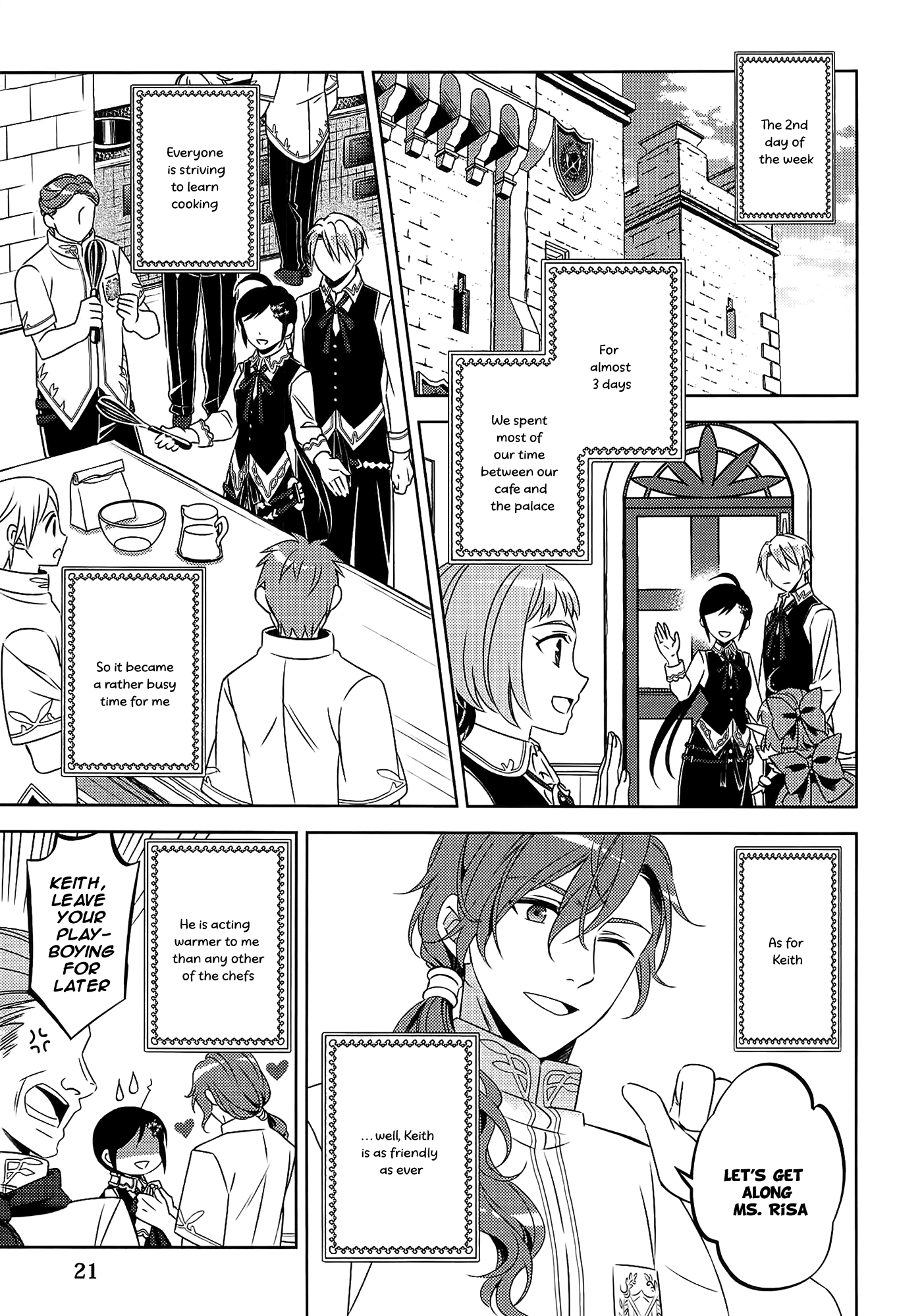 Isekai de Café o Kaiten Shimashita. Chapter 15 page 18 - Chapter 15