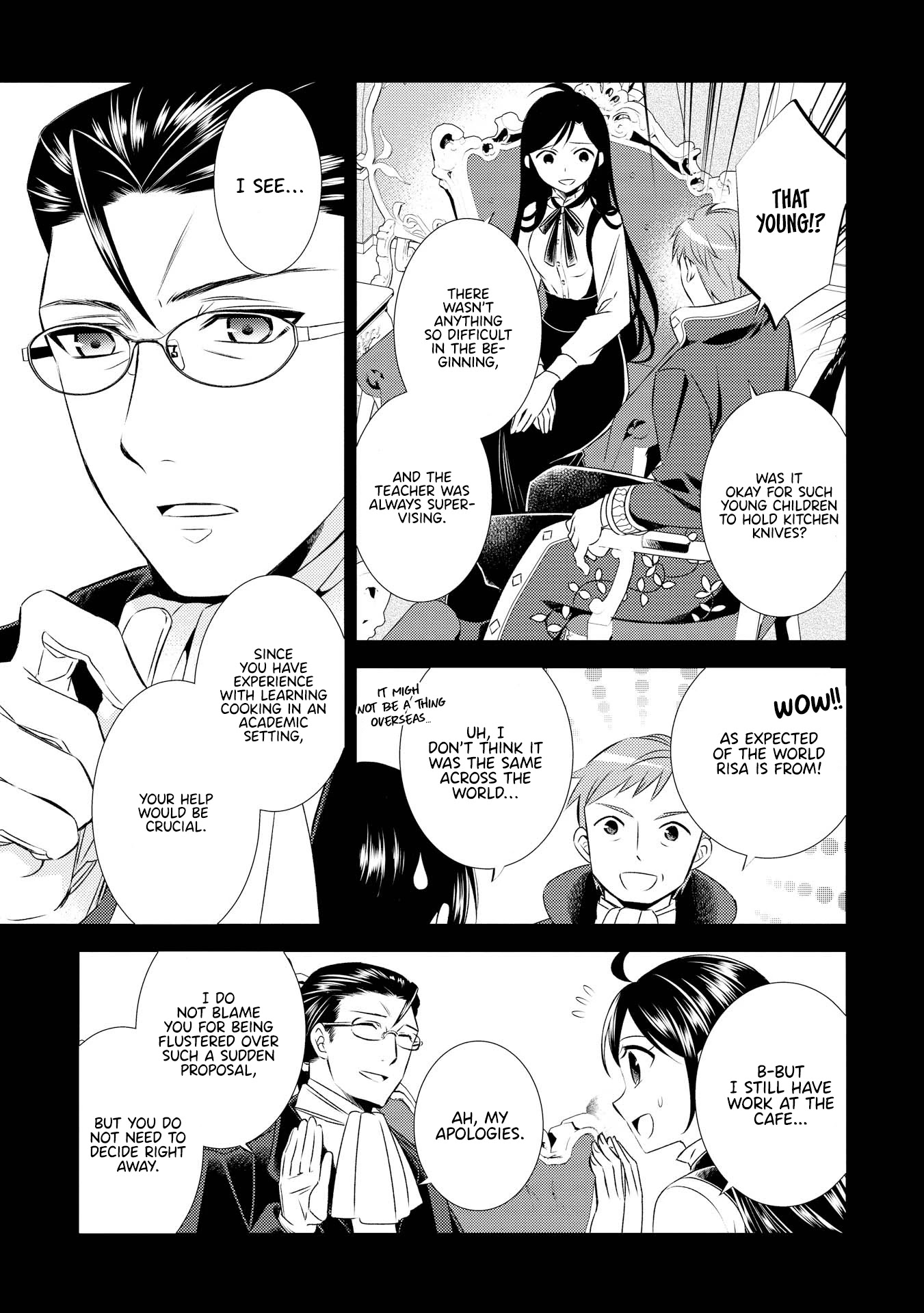 Isekai de Café o Kaiten Shimashita. Chapter 23 page 4 - Chapter 23